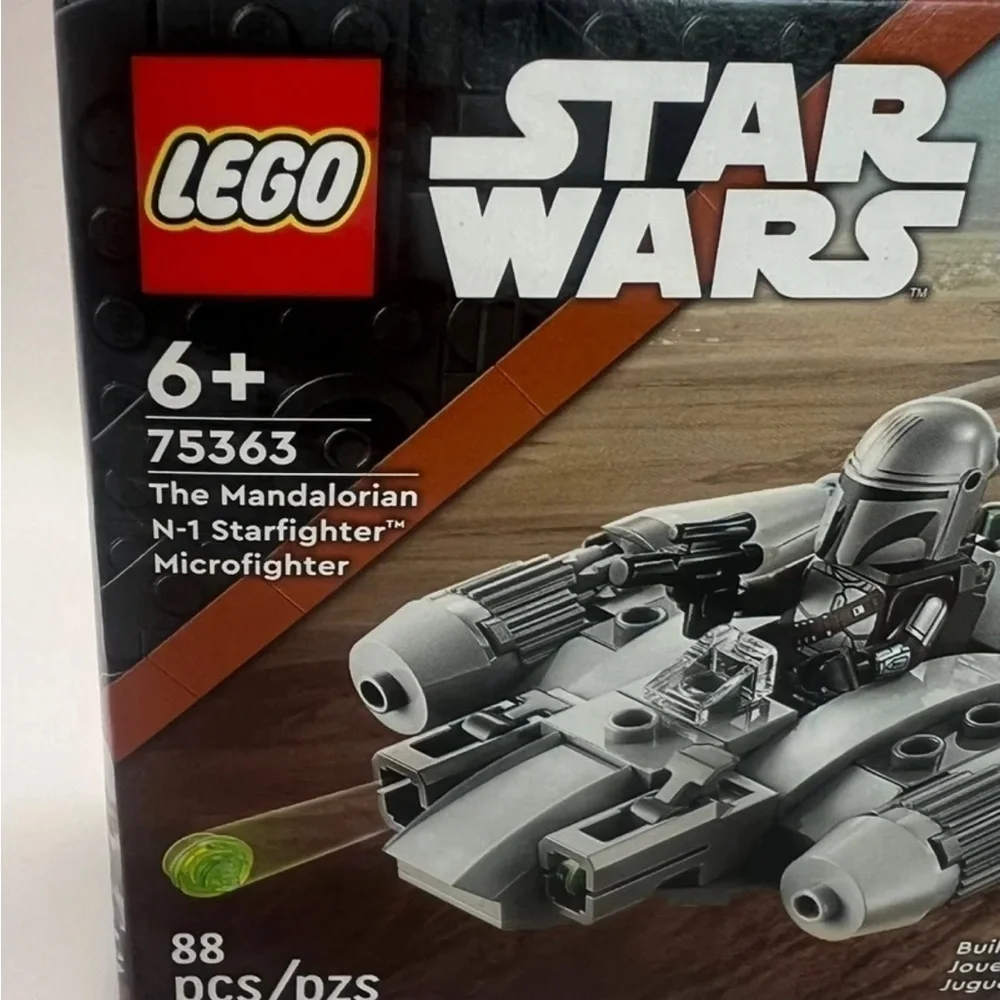 RETIRED LEGO Star Wars N-1 Starfighter Microfighter 75363 w Mandalorian Minifig